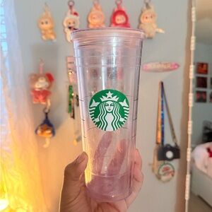 Starbucks Clear Venti Cold Drink Tumbler